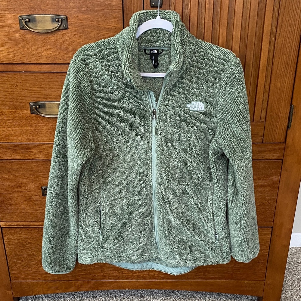 The North Face Olive Fleece Jacket